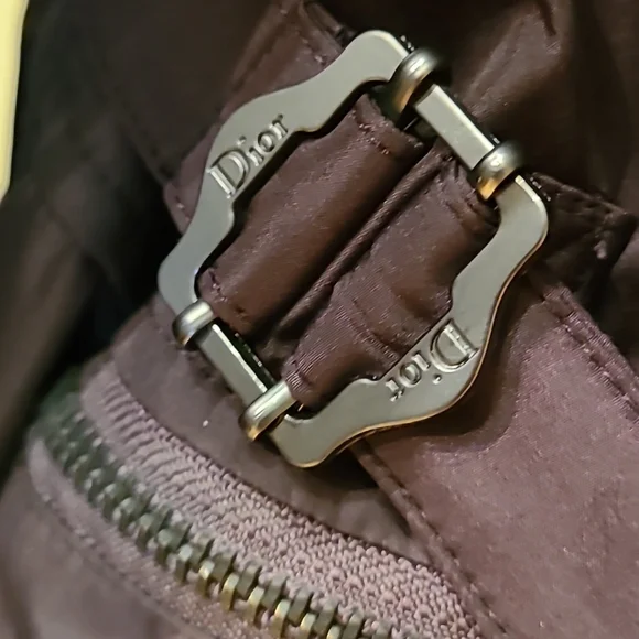 Christian Dior Vintage Winter Jacket in Chestnut Brown with Fur Trim size 40 / 8 - Picture 6 of 15